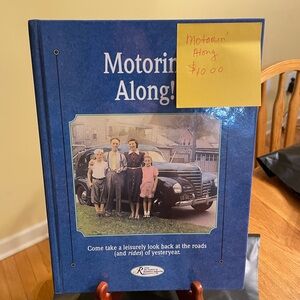 Motoring Along! Hardcover Book